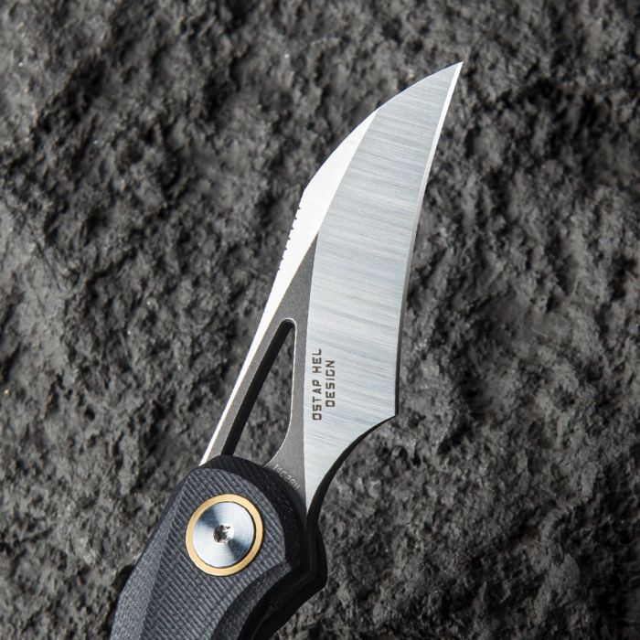 Складной нож Bestech Bihai, сталь 14C28N, рукоять G10, черный