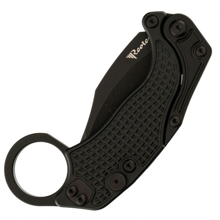 Складной нож Reate EXO-K black PVD, сталь N690, рукоять алюминий, черный