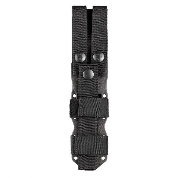 Нож с фиксированным клинком Hogue EX-F02 Clip Point, сталь A2 Tool Steel, рукоять термопластик GRN, черный