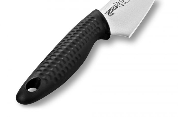 Нож кухонный овощной Samura GOLF - SG-0010, сталь AUS-8, рукоять полипропилен, 98 мм