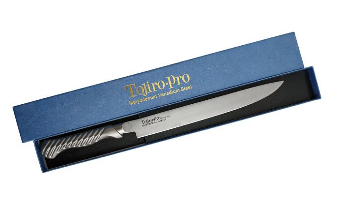 Нож Универсальный сервисный Service Knife Tojiro, FD-705, сталь AUS-8, серый