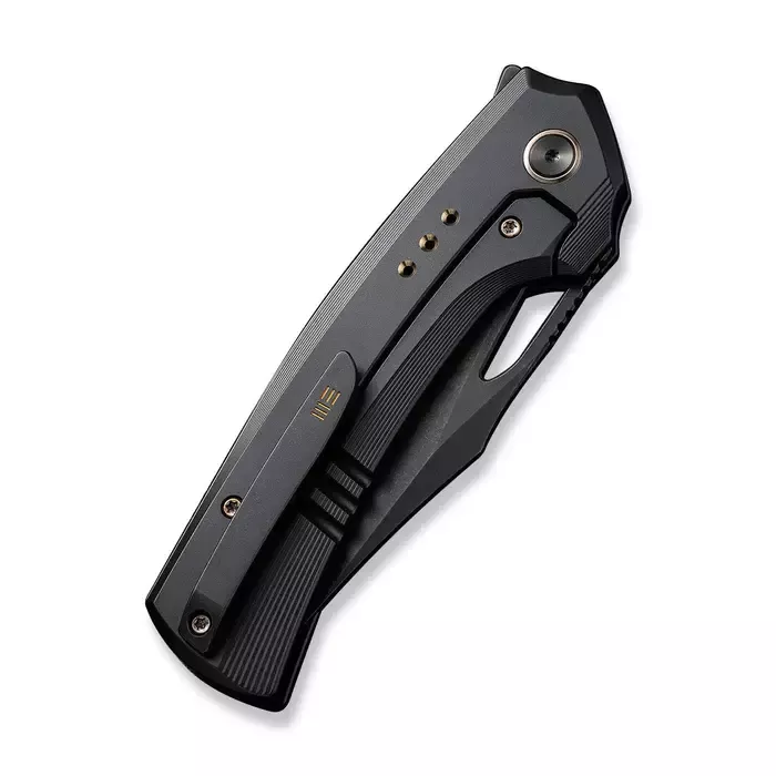 Складной нож We Knife Nefaris, сталь CPM-20CV, рукоять титан + МЕРЧ В ПОДАРОК