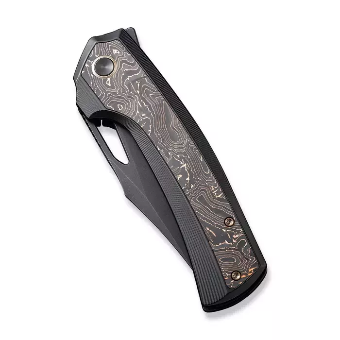 Складной нож We Knife Nefaris, сталь CPM-20CV, рукоять титан + МЕРЧ В ПОДАРОК